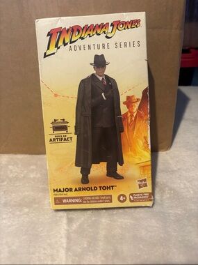 NEW Hasbro Indiana Jones Major Arnold Toht Action Figure - Black